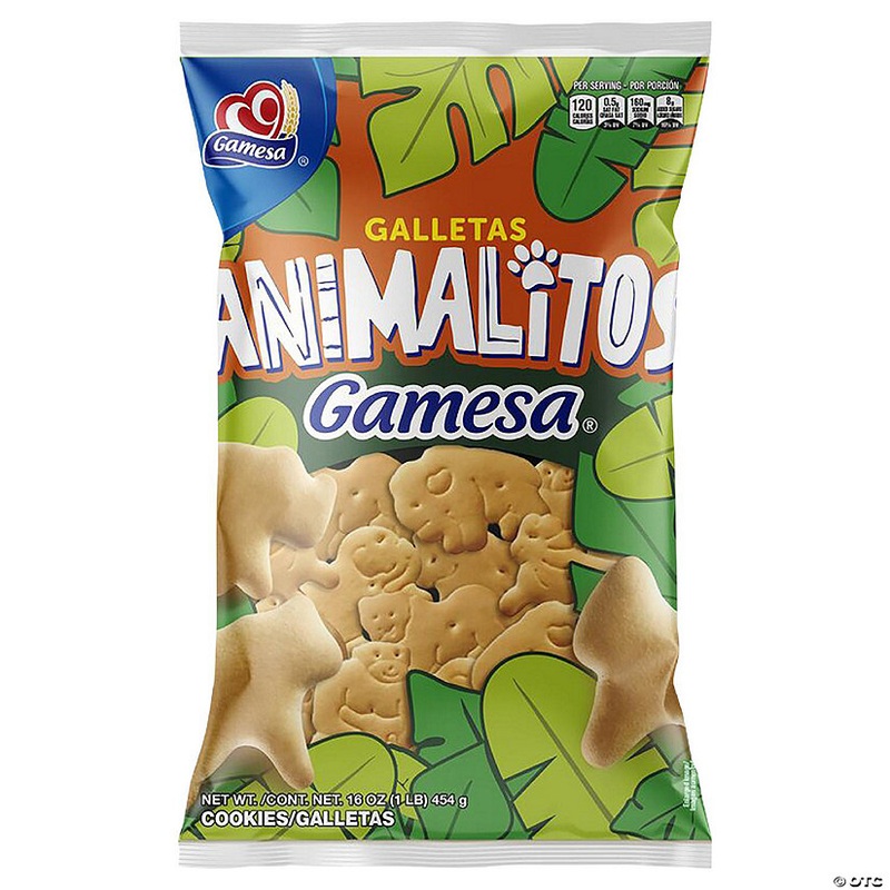 Gamesa Cookie Animalitos Large 16 oz (Pack Of 12)