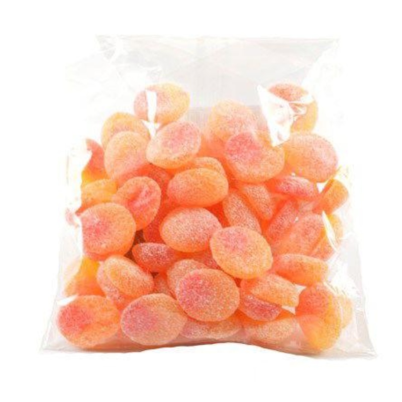 Hand Packed Sour Patch Peaches 8 Ounce Bags