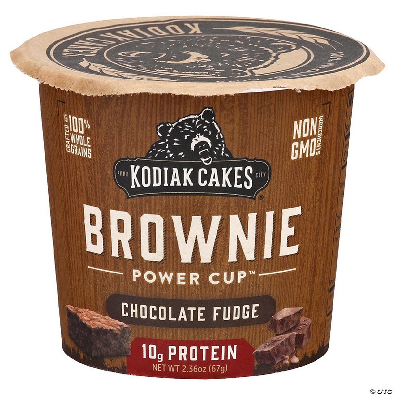 Kodiak Mix Brownie Cup Chocolate Fudge 2.36 oz (Pack of 12)