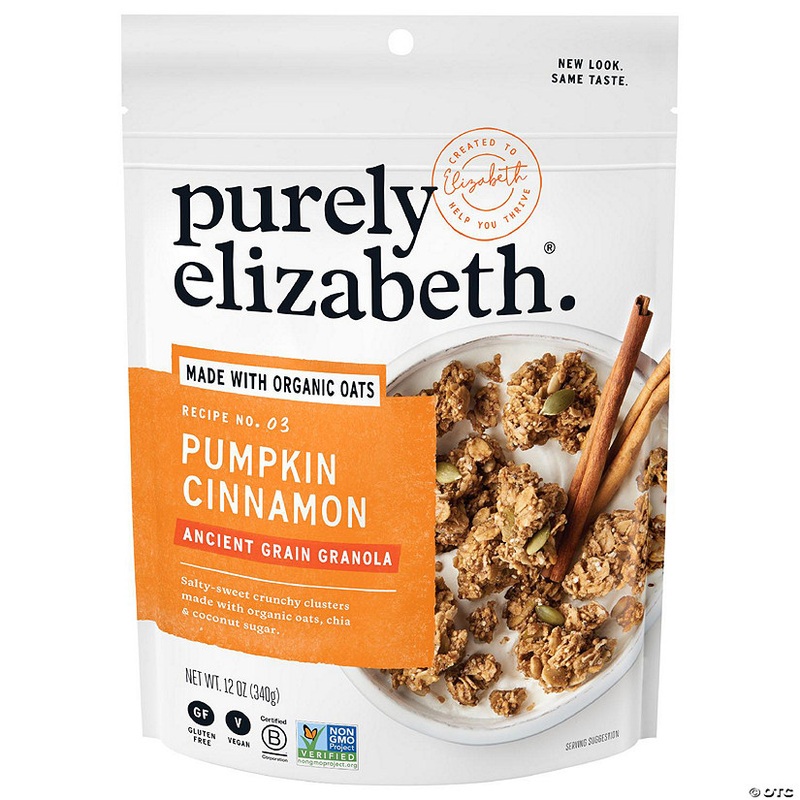 Purely Elizabeth Granola Pumpkin Cinnamon 12 oz (Pack of 6)