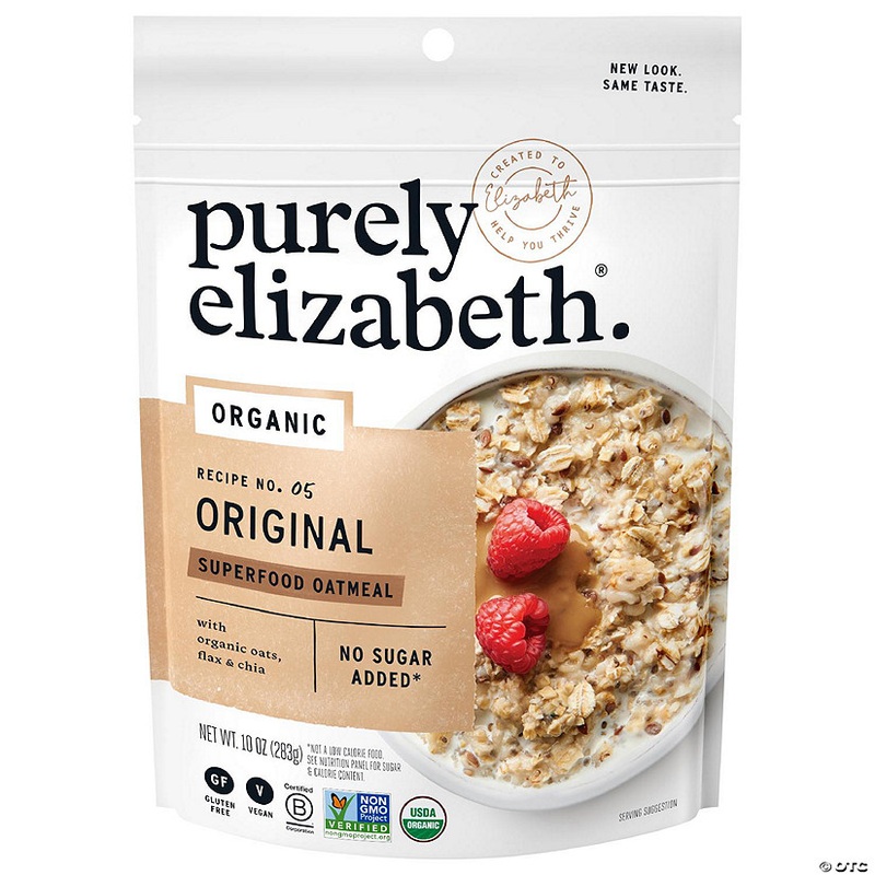Purely Elizabeth Oatmeal – Organic – Ancient Grain – Original – 10 oz (Pack of 6)
