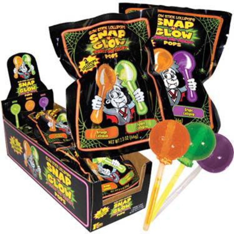Snap N Glow Trick or Treat Pops