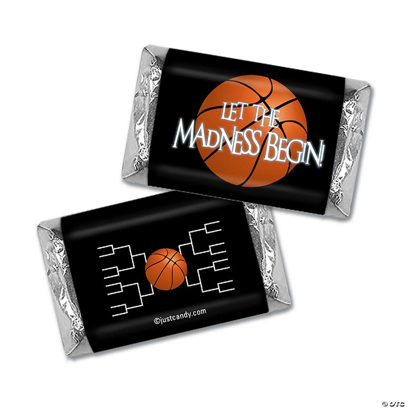100ct March Madness Miniature Wrappers – Black