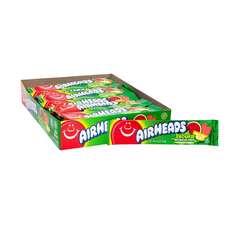 Airheads Sour Watermelon Punch .55 oz. Taffy