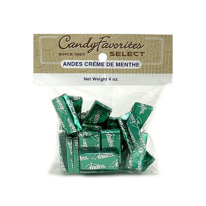 Andes Creme de Menthe “Select Label” Bags