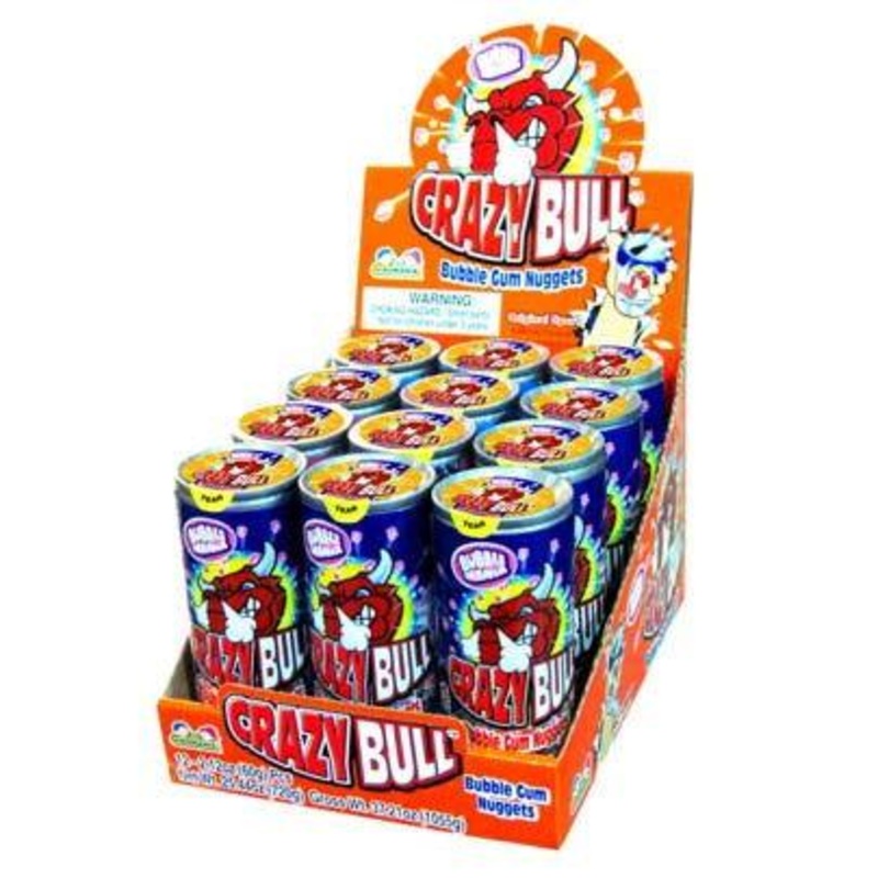 Crazy Bull Bubble Gum Nuggets