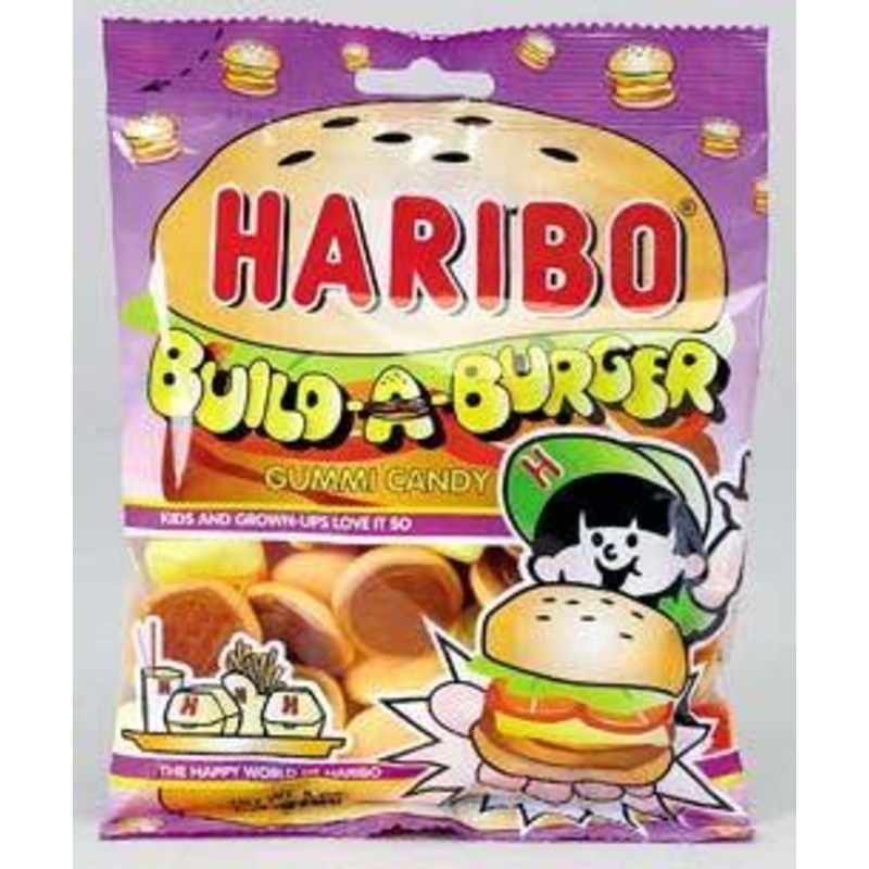 Haribo Gummi Build A Burger