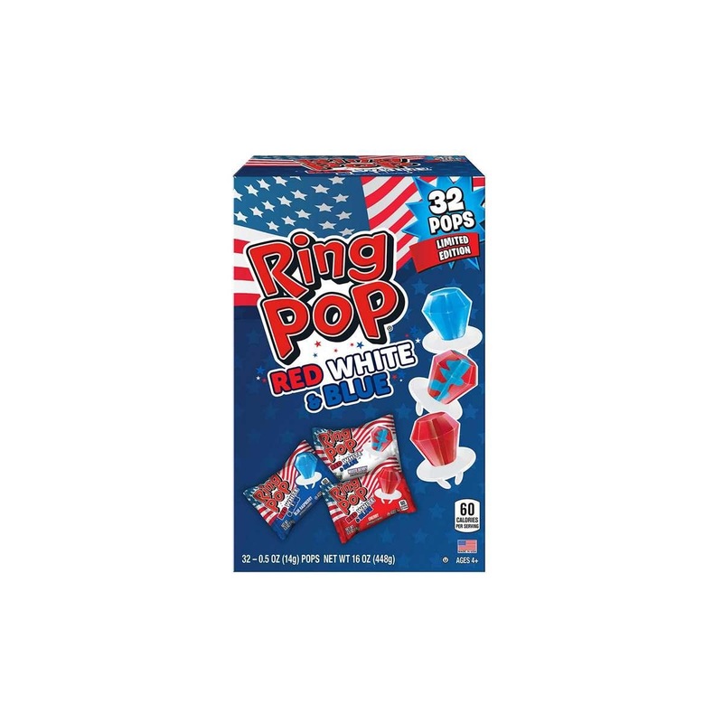 Limited Edition Red, White & Blue Ring Pops