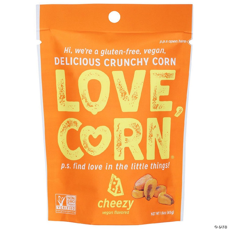 Love Corn – Roasted Corn Cheezy – Case of 10-1.6 OZ