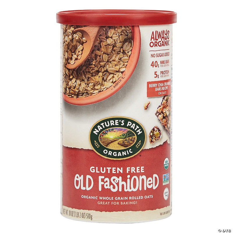 Nature’s Path Organic Oats – Old Fashioned 18 oz (Pack of 6)