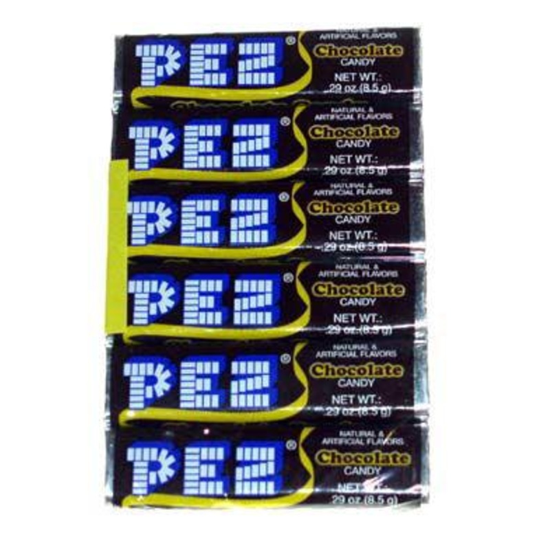 Pez Chocolate Flavored Candy