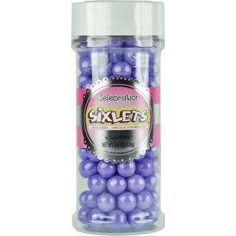 Shimmer Lavender Sixlets Jars
