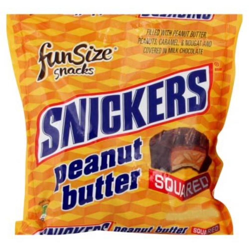 Snickers Squared Fun Size Bars