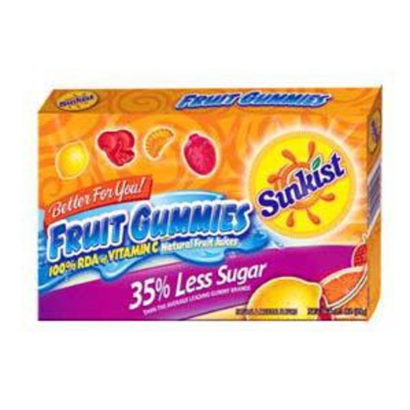 Sunkist Assorted Fruit Gummies Box – Theater Box
