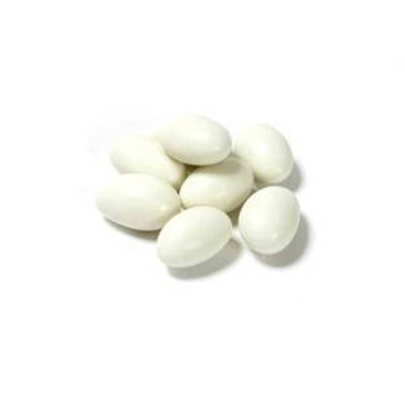 White Matte Finish Jordan Almonds
