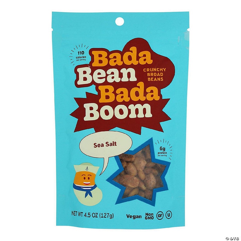 Bada Bean Bada Boom – Crunchy Beans Sea Salt – Case of 6-4.5 OZ