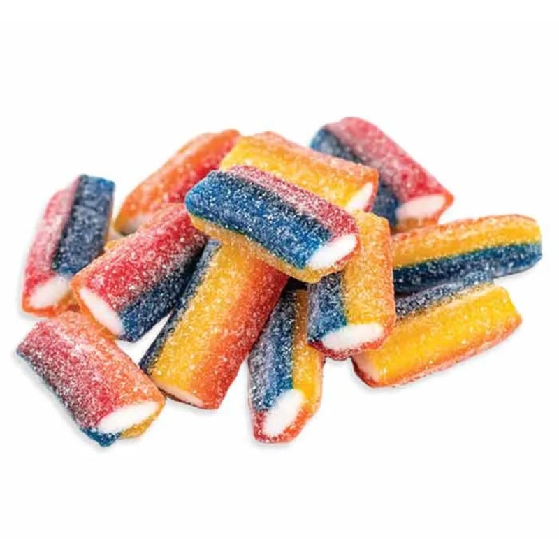 Broadway Sour Rainbow Sticks: 1KG Bag