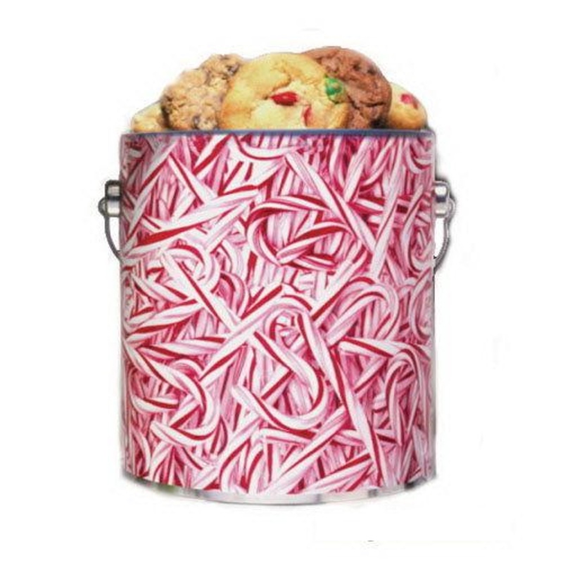 Candy Cane Cookie Container
