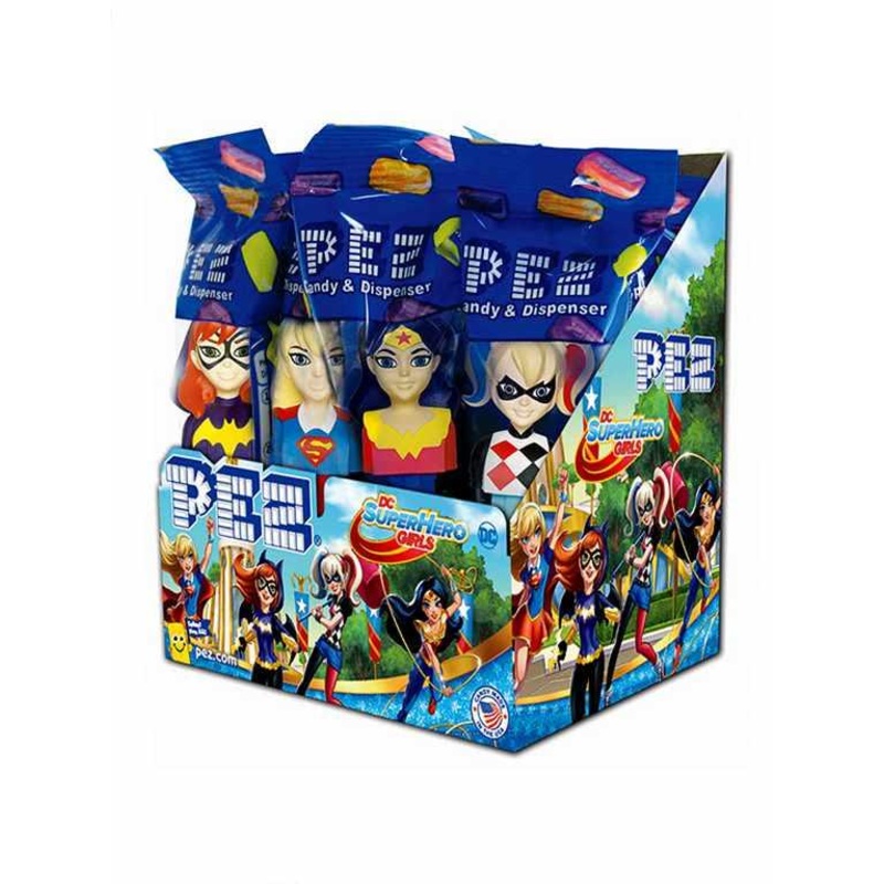 DC Super Hero Girls Pez Dispensers