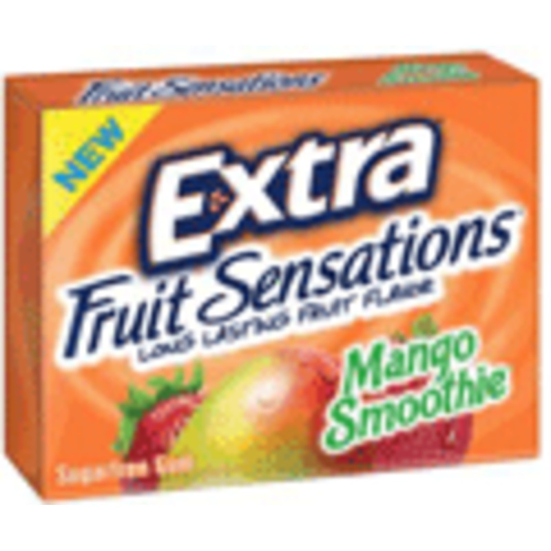 Extra Fruit Sensations Mango Smoothie Gum