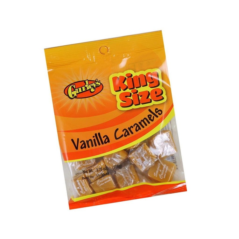 Gurley’s Vanilla Caramels Peg Bags