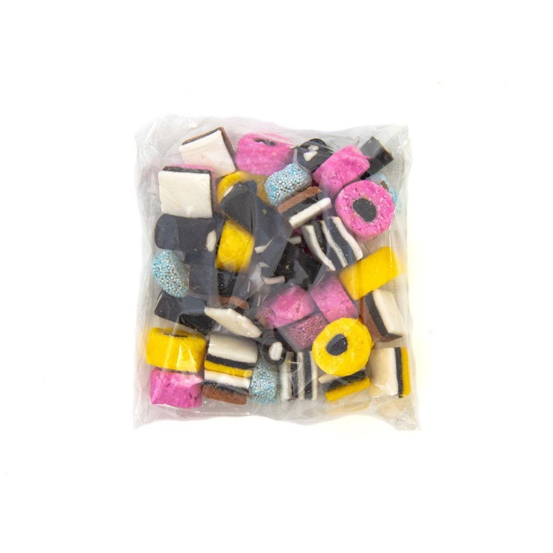 Hand Packed Licorice Allsorts 8 Ounce Bags