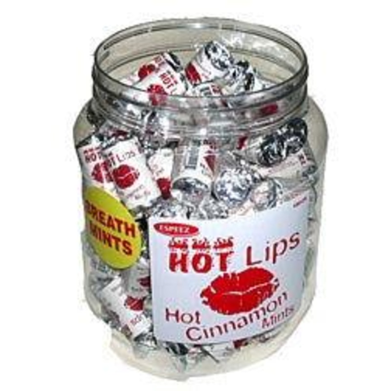 Hot Lips Cinnamon Mints