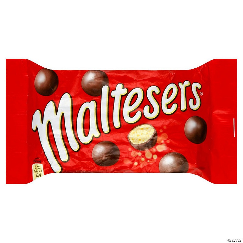 Maltesers Chocolate Candy Milk Chocolate – 1.32 Oz (Pack of 25)