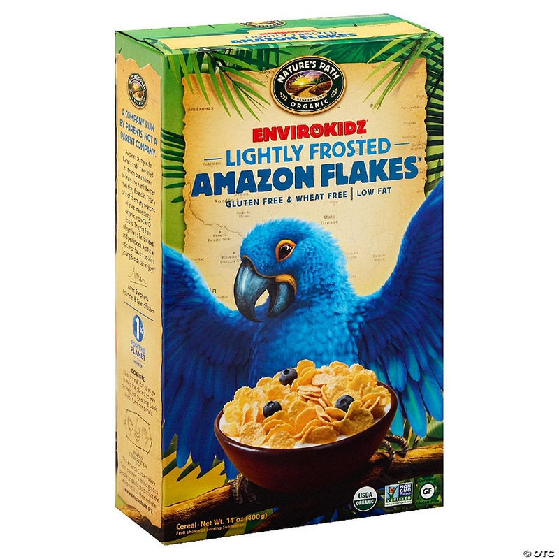 Natures Path Cereal Kid Amazon Frosted Flakes Organic 11.5 oz (Pack of 12)