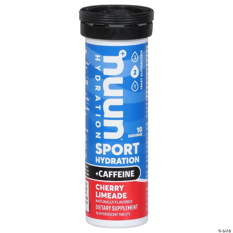 Nuun Hydration Drink Tab – Energy – Cherry Limeade – 10 Tablets (Pack of 8)