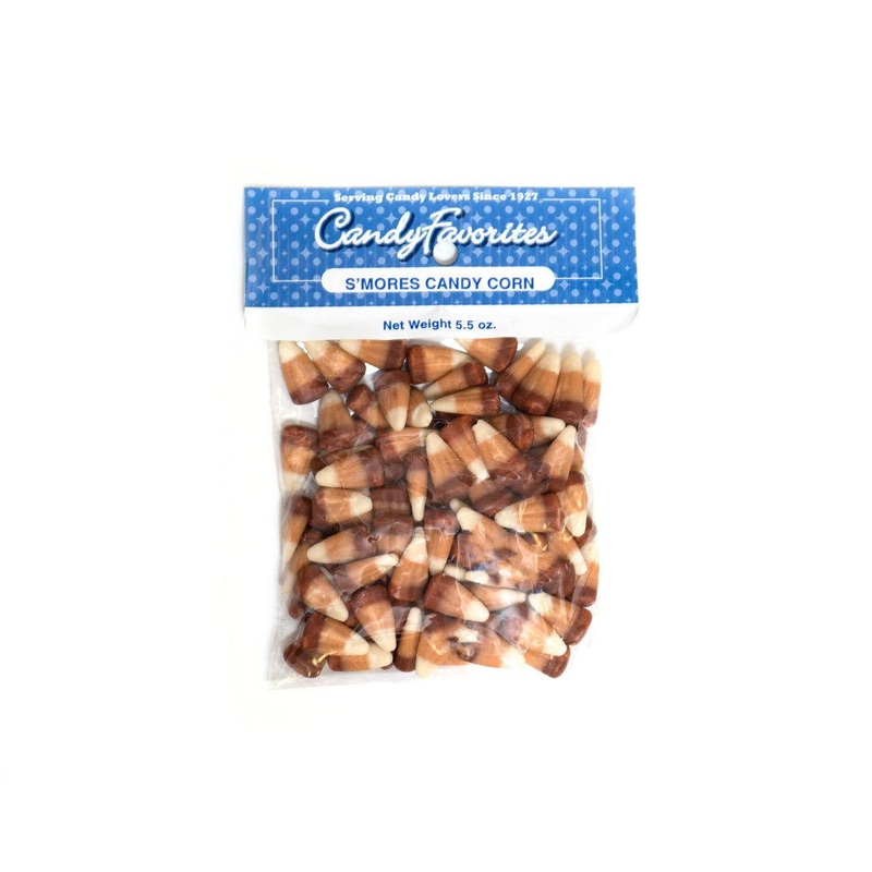 S’mores Candy Corn 5.5 Ounce Peg Bags