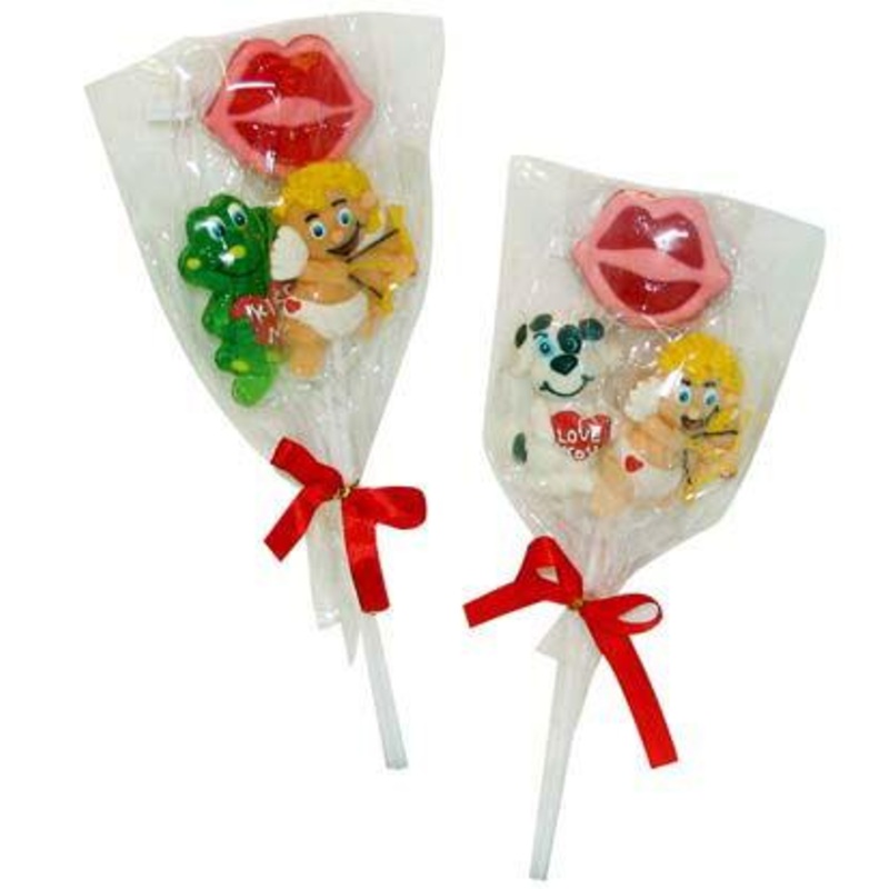 Valentines Lollipop Bouquet