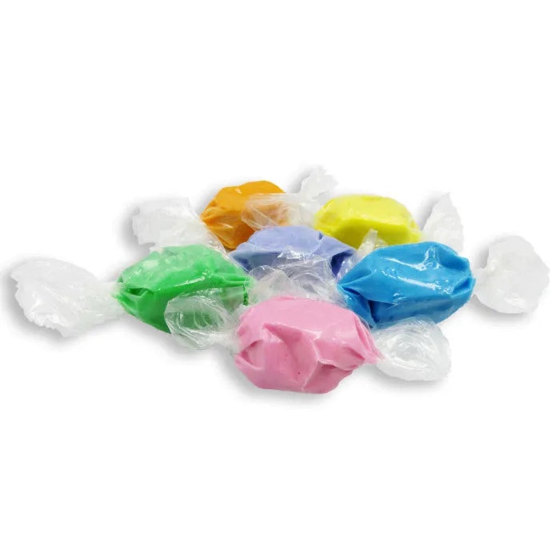 Zenos Super Sour Assorted Taffy: 4LB Bag