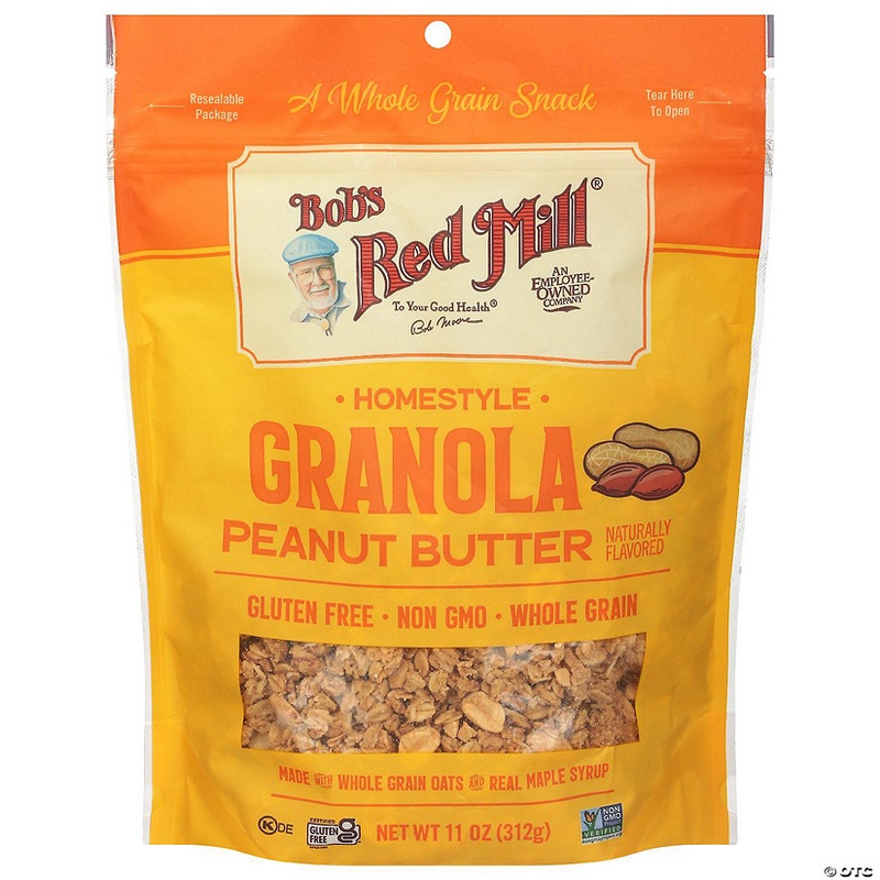 Bobs Red Mill Granola Homestyle Peanut Butter 11 Oz (Pack of 6)