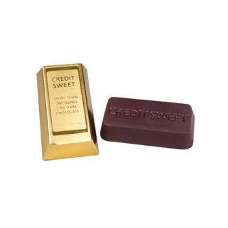Credit Sweet – Dark Chocolate Gold Bar