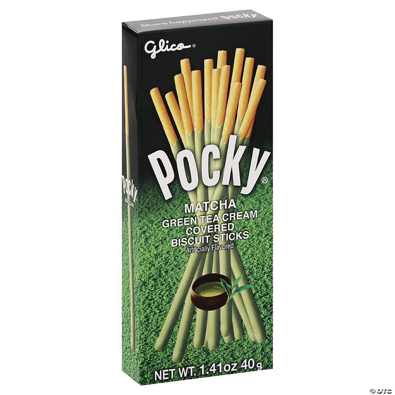 Glico Snack Pocky Matcha Grain Tea 1.41 oz (Pack of 20)