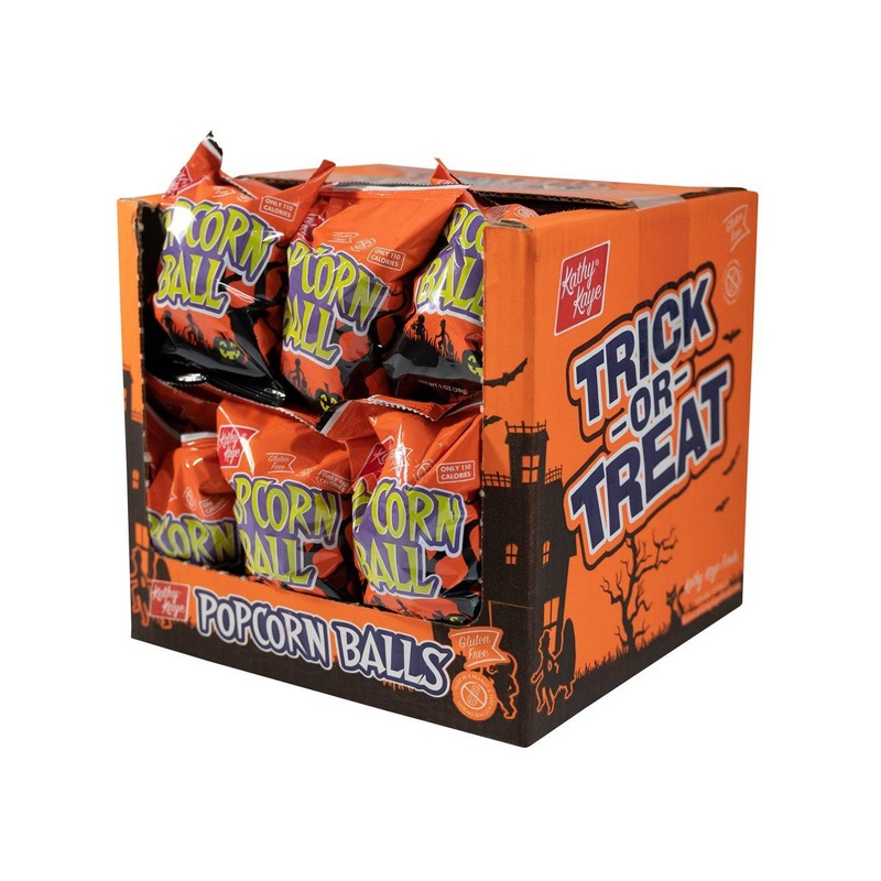 Halloween Wrapped Popcorn Balls Case