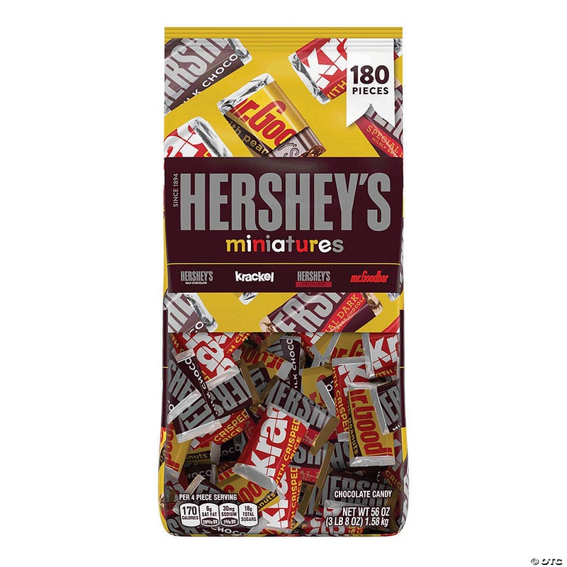 HERSHEY’S Miniatures Assortment – 56oz bag