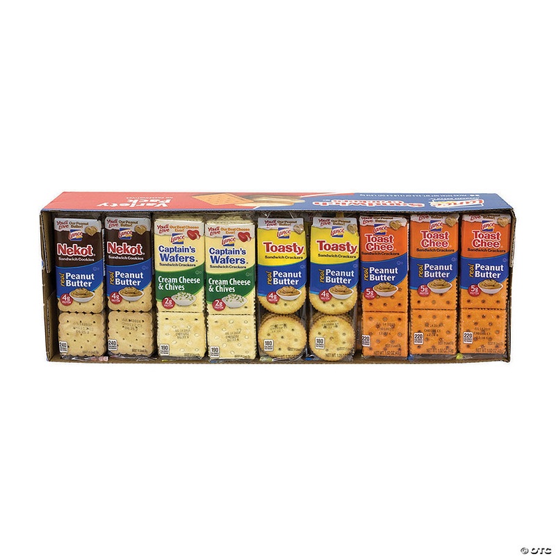 LANCE Sandwich Crackers Variety Pack, 36 Count