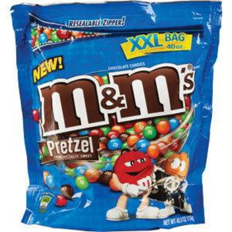 M&M’s  – Pretzel Jumbo Bag
