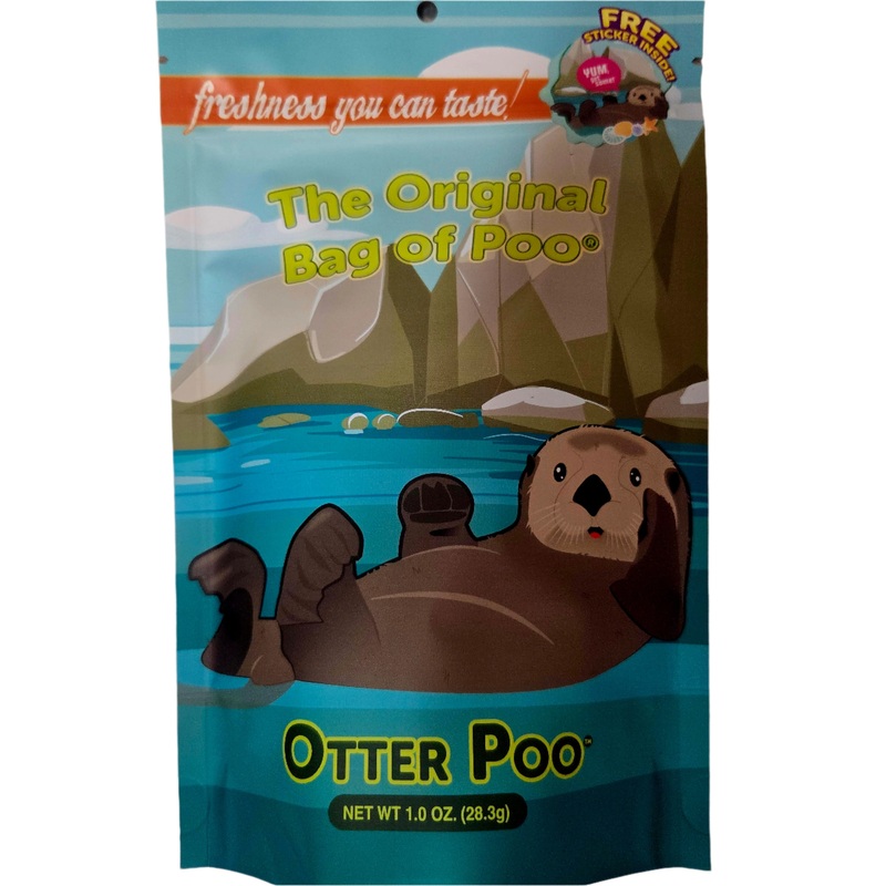 Otter Poo Orange Cotton Candy