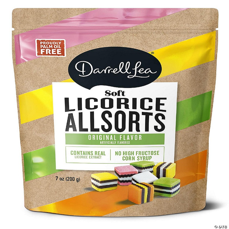 Soft Australian Licorice Allsorts 7oz Bag (Case of 8)