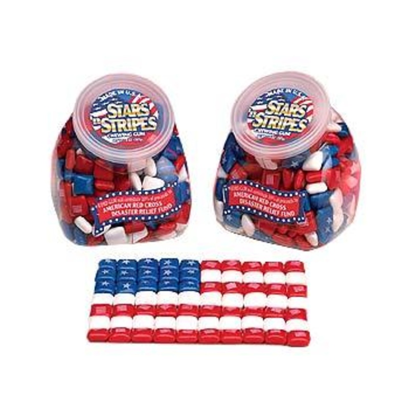 Stars & Stripes Flag Gum