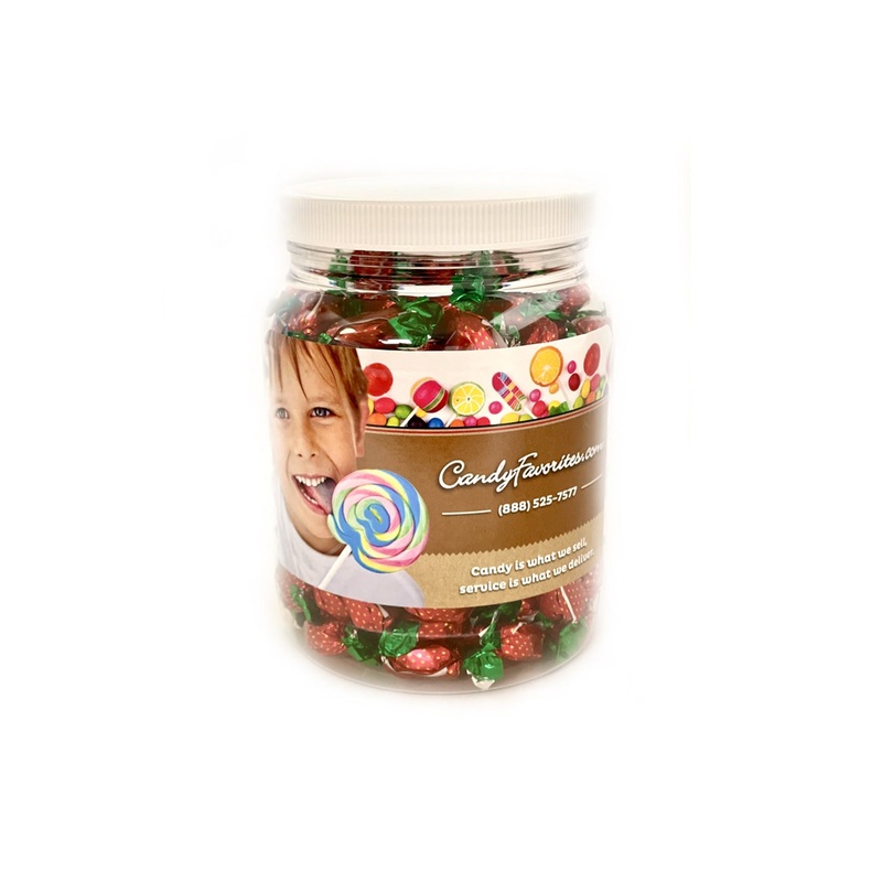 Strawberry Bon Bons Gift Jar