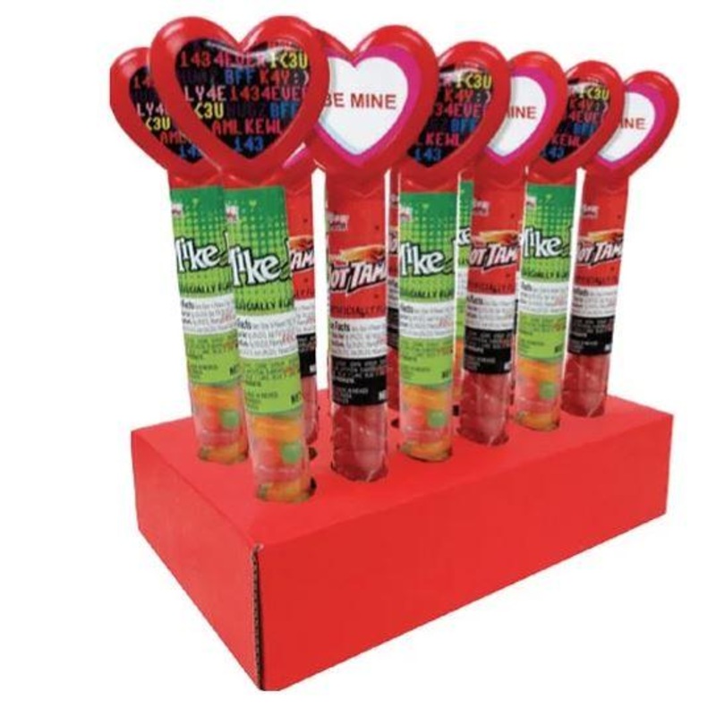 Valentine Heart Tube with Candy