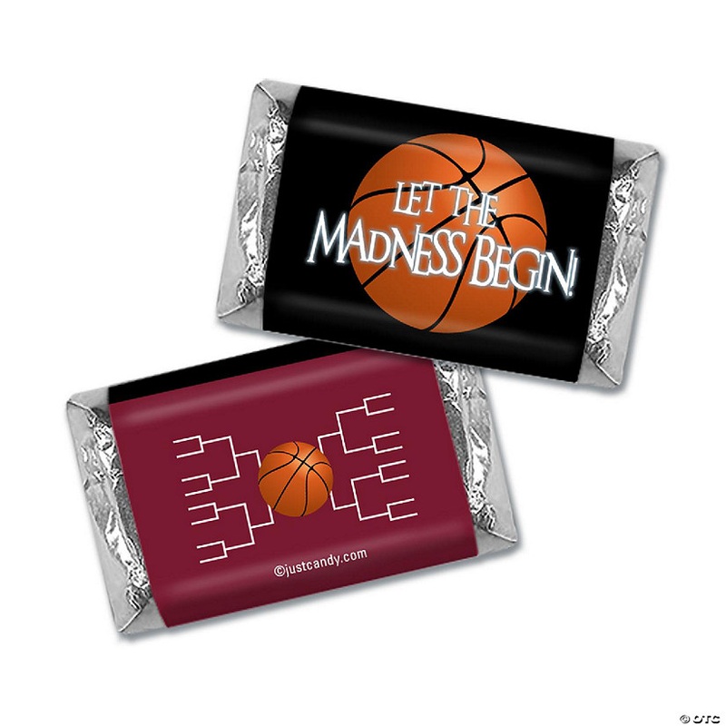 100ct March Madness Miniature Wrappers – Maroon