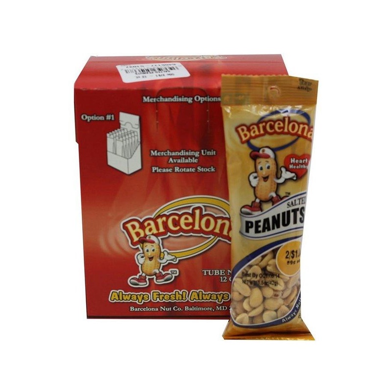 Barcelona Salted Peanuts 1.75 Ounce Bags