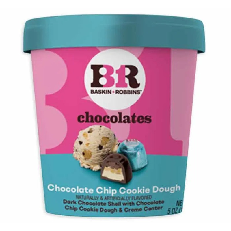 Baskin Robbins Chocolates – Chocolate Chip Cookie Dough: 6-Piece Case