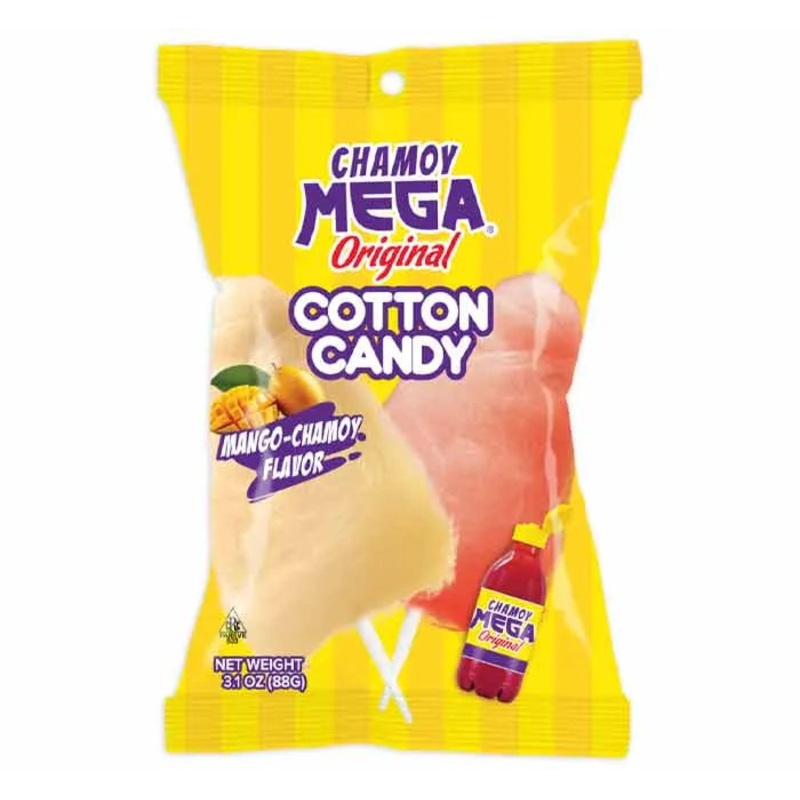 Chamoy Cotton Candy Bags – Large: 12-Piece Box