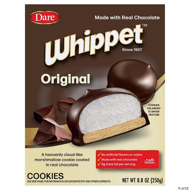 Dare Whippet Pure Chocolate – Original 8.8 oz (Pack of 12)